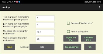Check Printer Plus captura de pantalla 7