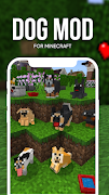 Dog Mod for Minecraft الملصق