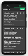برنامه‌نما Date Calculator عکس از صفحه