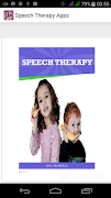 Speech Therapy Apps الملصق