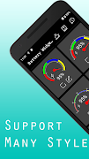 Battery Widget - Battery level screenshot 6
