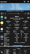 Astro Clock Widget Plakat