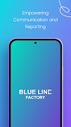 Poster Blue Line