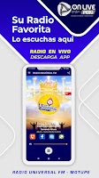 RADIO UNIVERSAL FM - MOTUPE screenshot 1
