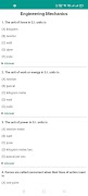 Mechanical Engineering MCQs screenshot 2