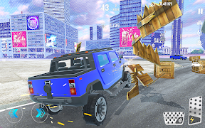 Flying Car Crash Simulator poster