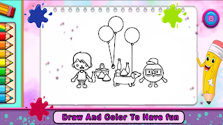 Coloring Book Toca Life 스크린샷 4