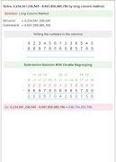 2 Schermata Math Long Subtraction Pro