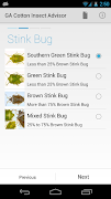 GA Cotton Insect Advisor screenshot 2