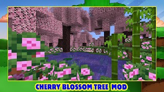برنامه‌نما Cherry Tree Mod for Minecraft عکس از صفحه
