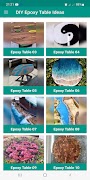 DIY Epoxy Table Ideas poster