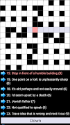 Cryptic Crosswords ภาพหน้าจอ 1