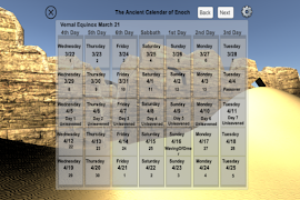 The Ancient Enoch Calendar poster