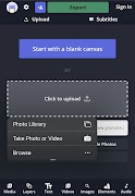 برنامه‌نما CUTZ : video editor/maker tool عکس از صفحه