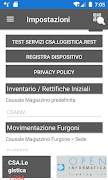 1 Schermata CSA.Logistica