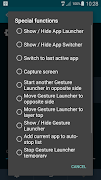 برنامه‌نما Back Button Gesture Launcher عکس از صفحه