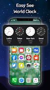 Clock Widget iOS 15 Screenshot 1