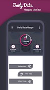 Daily Data Usage Monitor Notification screenshot 3