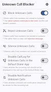 Unknown Call Blocker ภาพหน้าจอ 4