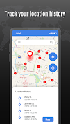 Location Tracker & GPS Tools اسکرین شاٹ 2