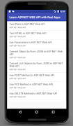 Learn ASP.NET WEB API with Real Apps ポスター