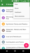 8th Science NCERT Solution captura de pantalla 1