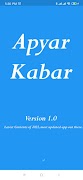 برنامه‌نما Apyar Kabar - 2022 عکس از صفحه