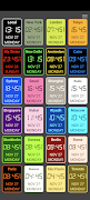 برنامه‌نما World Clock Pro Multi Digital عکس از صفحه