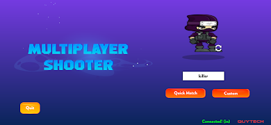 Multiplayer Shooter Game پوسٹر