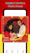 Raksha Bandhan Photo Frame capture d'écran 2
