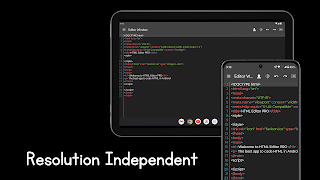 HTML Editor PRO - with Ai اسکرین شاٹ 1