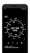 برنامه‌نما Accurate Compass عکس از صفحه