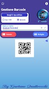 برنامه‌نما Generatore Barcode / Qrcode عکس از صفحه