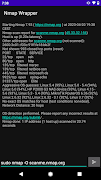 Nmap Wrapper for Android imagem de tela 3