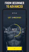 4 Schermata Gym Workout Planner & Tracker