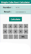Calculateur de racine de cube capture d'écran 4