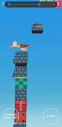 물건 쌓기 - 간단한 물리 기반 캐주얼 게임 스크린샷 1