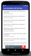 Learn Spring Boot with Real Ap capture d'écran 1