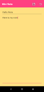 Mini Note screenshot 2
