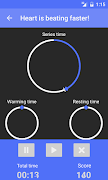 Exercise timer screenshot 1