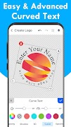 Créer un logo-créateur de logo capture d'écran 1