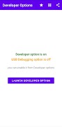 برنامه‌نما Developer Options عکس از صفحه