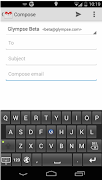 Glympse Keyboard screenshot 1