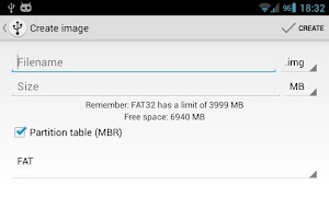 برنامه‌نما DriveDroid عکس از صفحه