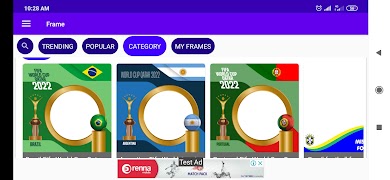 برنامه‌نما Frame عکس از صفحه