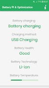 برنامه‌نما Battery PI & Optimization عکس از صفحه