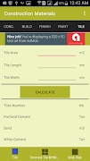 Construction Material Estimate poster