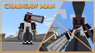 Chainsaw Man Mod Minecraft تصوير الشاشة 4