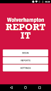 Wolverhampton REPORT IT पोस्टर