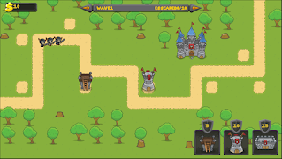 Mini Tower Defense ภาพหน้าจอ 1